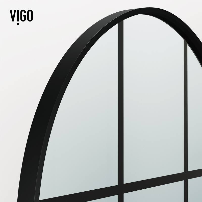 Vigo VG6078GCL3478 Arden 78" High x 34" Wide Shower Screen Framed