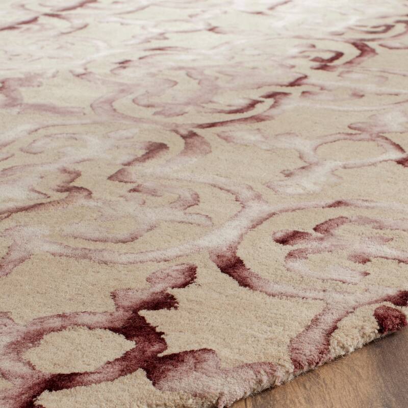 SAFAVIEH Handmade Dip Dye Reintraut Watercolor Vintage Boho Wool