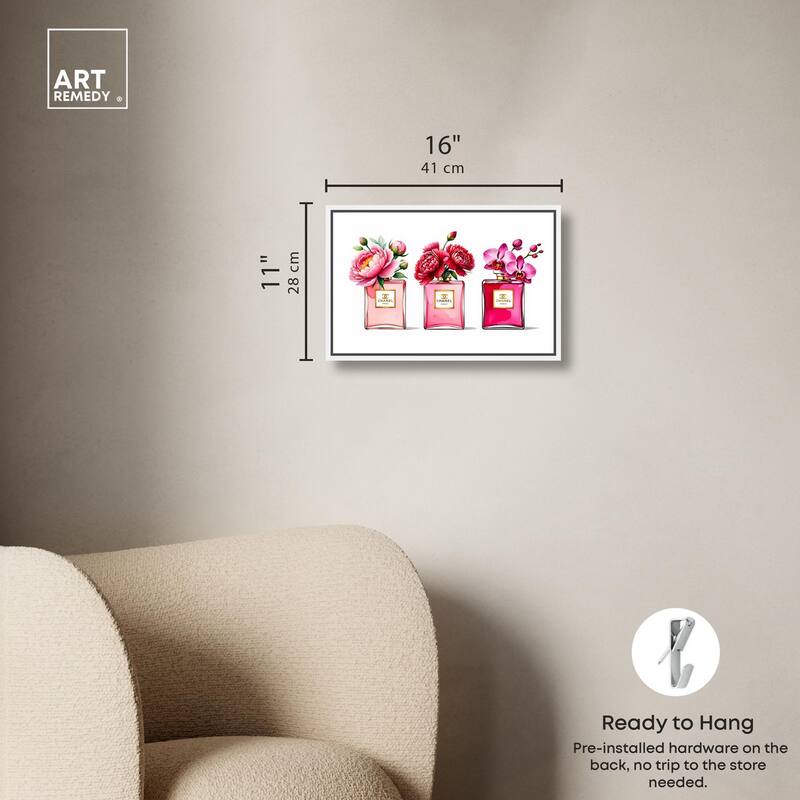 Fragrant Florals Canvas by Art Remedy