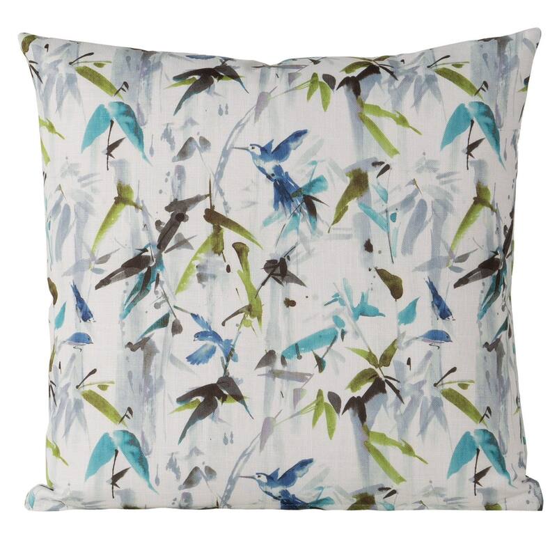 Siscovers Hummingbird Painted Print Throw Pillow