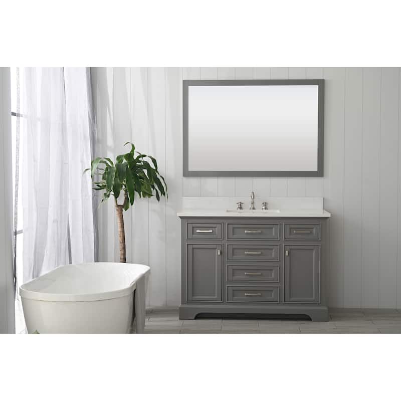 Milano 48" Single Vanity in Gray