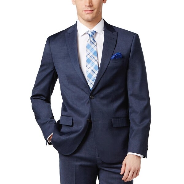 Ben Sherman Mens Two Button Slim Fit Cotton Cord Sportcoat