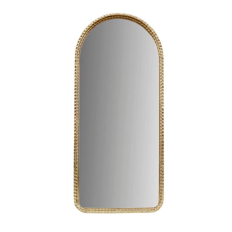 Madison Park Mia Gold Metal Arch Wall Mirror
