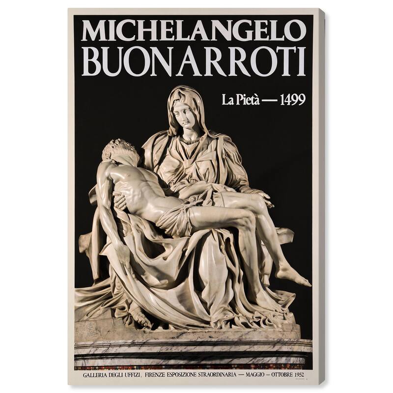 Marble Lamentation Canvas by Art Remedy, Gallery Wrapped - 16" x 24"