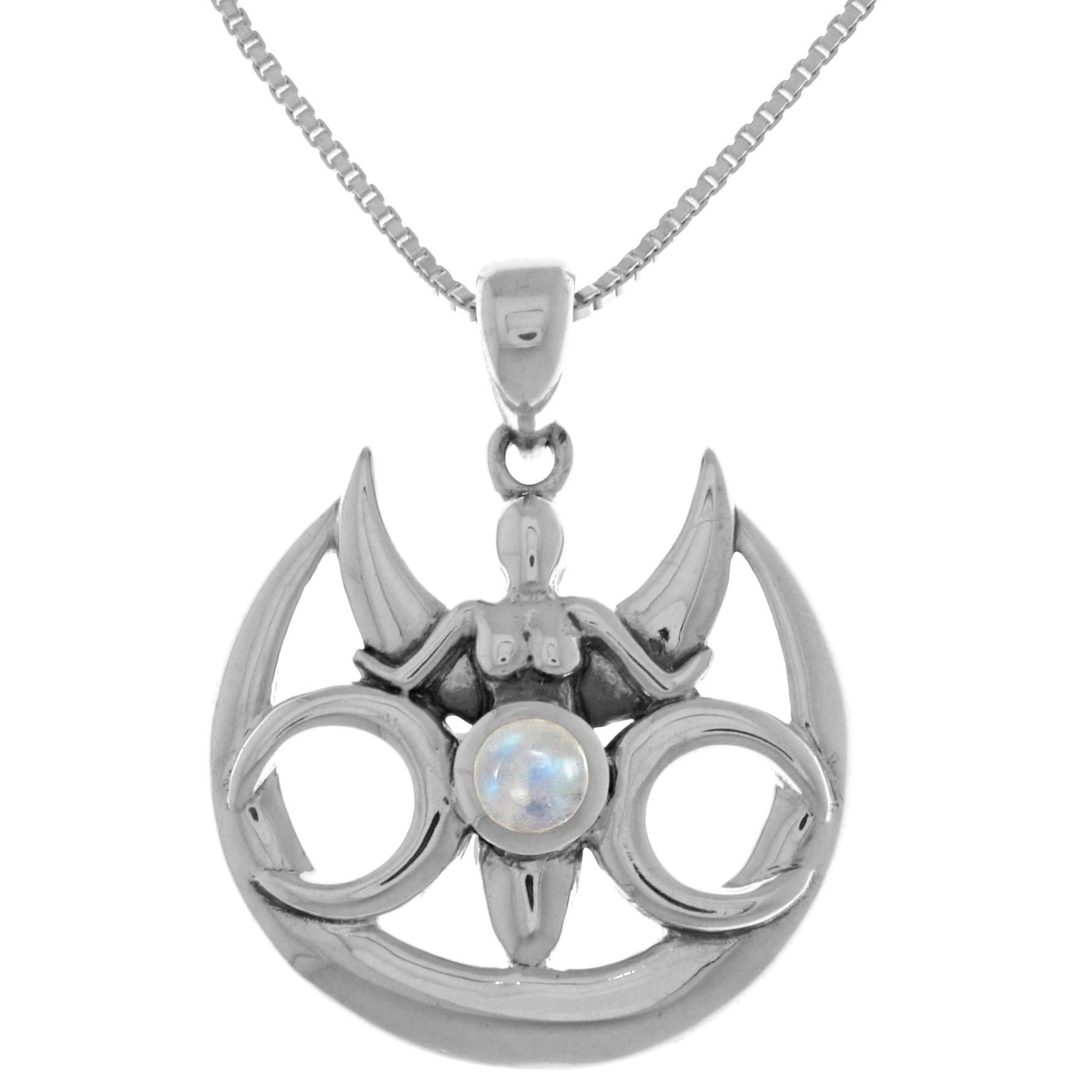 triple moon goddess jewelry