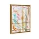 preview thumbnail 17 of 64, Bright Days, Pastel Bright Strokes Modern Gold Canvas Wall Art Print for Living Room