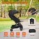 preview thumbnail 19 of 28, Carbon Steel Foldable Stroller with Recline and Footrest - 28” L x 17.3” W x 42.1” H