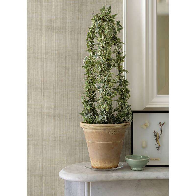 A-Street Prints Yawen Gold String Wallpaper