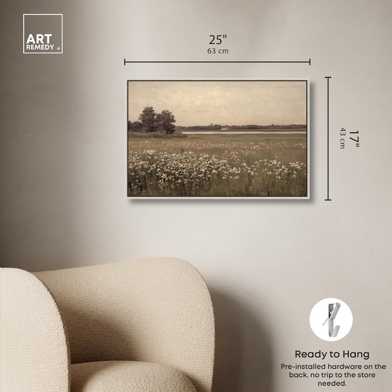 Hazy Day Canvas by Art Remedy