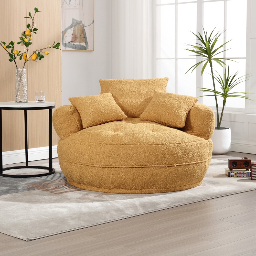 Big round top comfy chair