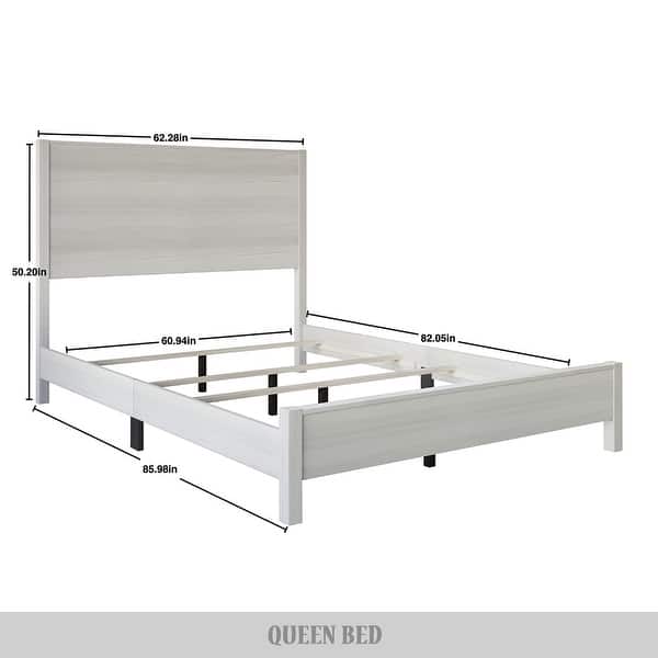 dimension image slide 0 of 2, CraftPorch Chic and Vintage Wooden Bed