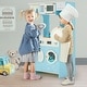 preview thumbnail 2 of 18, Wooden Play Kitchen Set for Kids, Pretend Cooking Toy, Interactive Kitchen Playset 5-7 Years - Kitchens