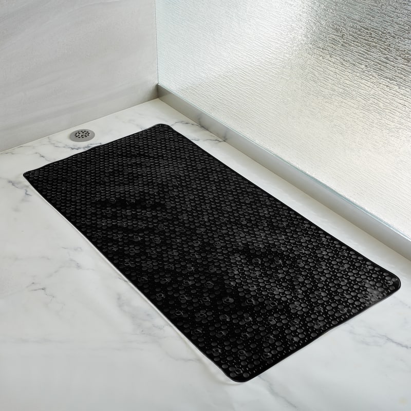 Bath Bliss Extra Long Aqua Gel Rectangular Bath Mat