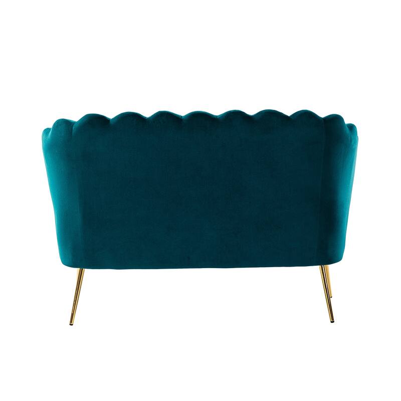 Xabier 52''Loveseat with Flower Shaped Back Design