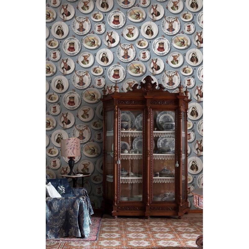 Tales of the Manor Non-Pasted Wallpaper - Covers 56 Square Feet