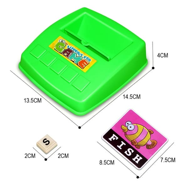 English Spelling Alphabet Letter Game Early Learning Educational Toy ...