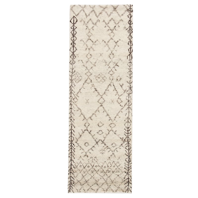 Tashi Hand-Knotted Trellis Area Rug