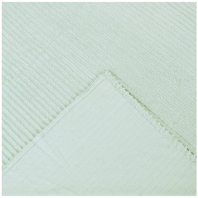 Better Trends Chenille Bedspread Set w/Sham 100% Cotton Soft Lightweight All-Season Fluffy & Cozy Bedding Set Jullian Collection