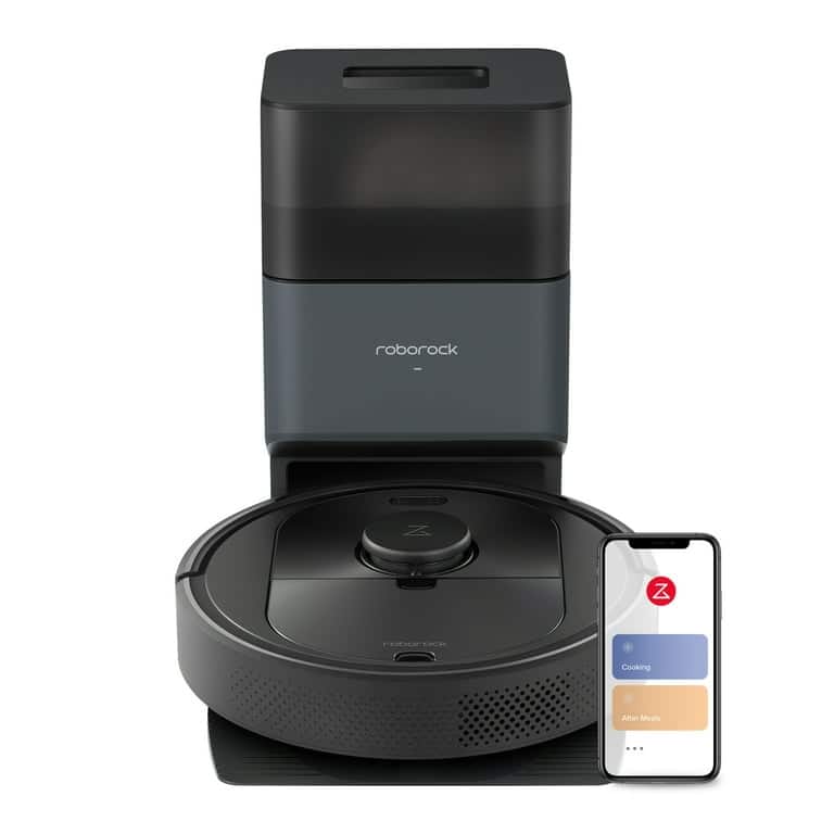 Roborock Q5+ Robot Vacuum with SelfEmpty Dock, 2700Pa Suction Bed
