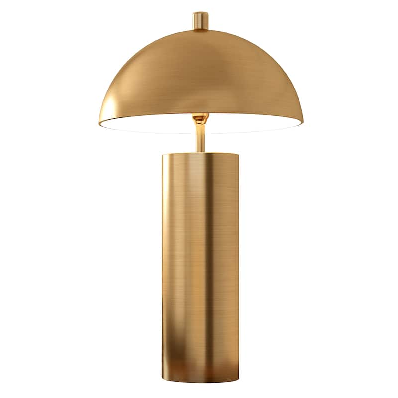 York 27" Tall Table Lamp with Metal Shade