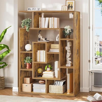 Multi-Layer Bookshelf Bookcase Open Display Storage Shelves Display Shelf