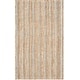 preview thumbnail 55 of 144, SAFAVIEH Jerneja Handmade Solid Chunky Jute Area Rug 2' x 3' - Grey/Natural