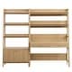 preview thumbnail 3 of 13, Bixby 2-Piece Wood Office Desk and Bookshelf