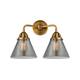 Option Brushed Brass / Light Smoke