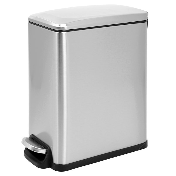 Stainless Steel Details about   Caynel 13 Gallon Rectangular Touchless Sensor Kitchen Trash Can 