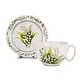 preview thumbnail 6 of 5, Lily of The Valley Bone China Cup and Saucer Set in Gift Box - 10.1 fl oz