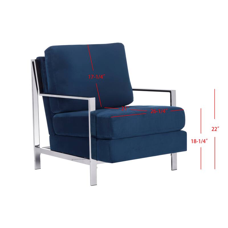 SAFAVIEH Kristine Mid-Century Modern Club Chair - 30Wx34Dx34H