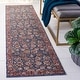 preview thumbnail 17 of 19, SAFAVIEH Heirloom Vlada Oriental Rug 2' x 8' Runner - Navy/Rust - Runner