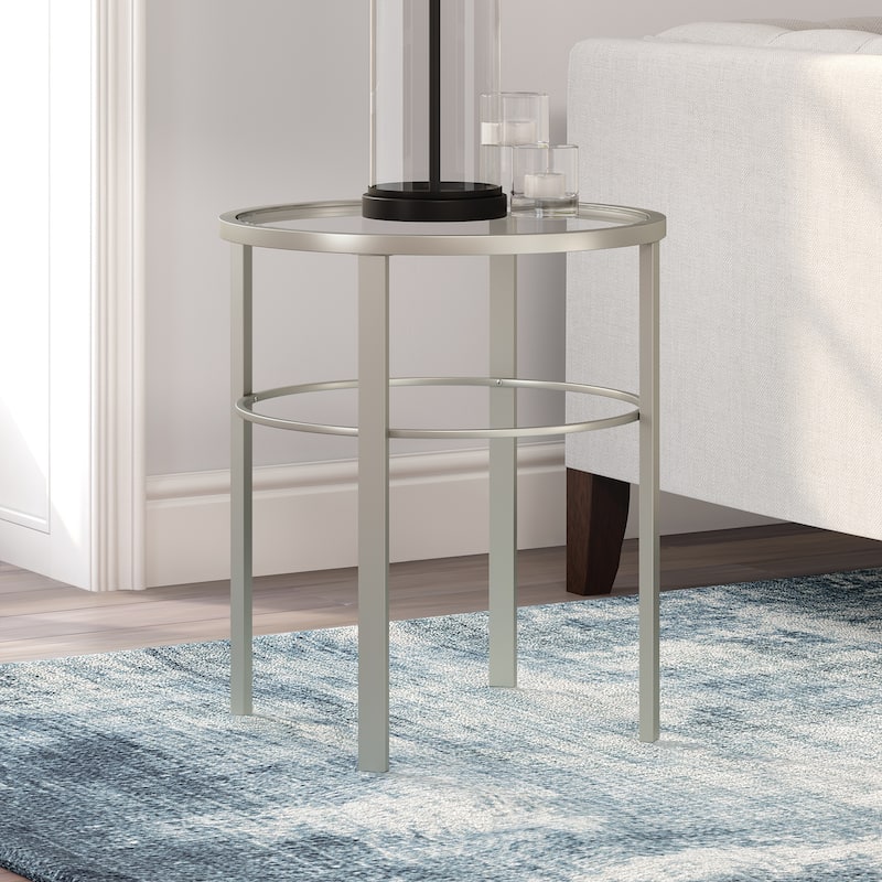 Gaia 20" Wide Round Side Table - 20" Wide