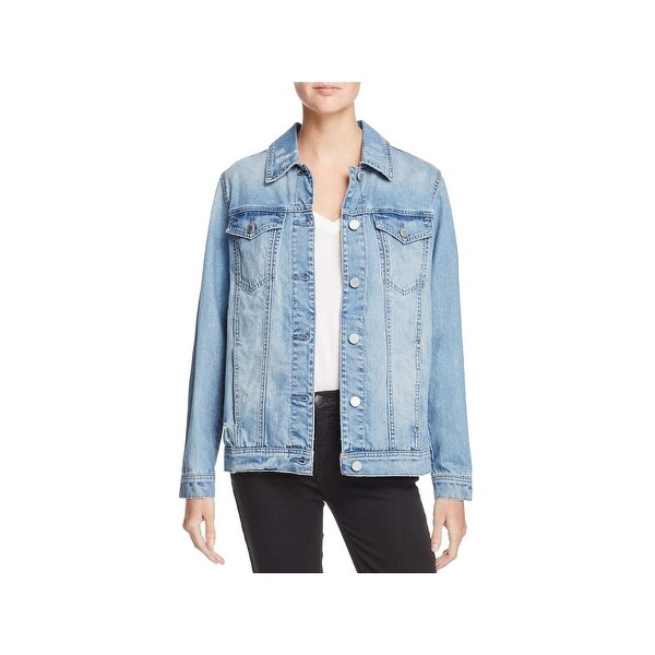blank nyc studded denim jacket