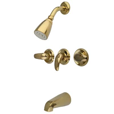 Legacy Three-Handle Tub and Shower Faucet