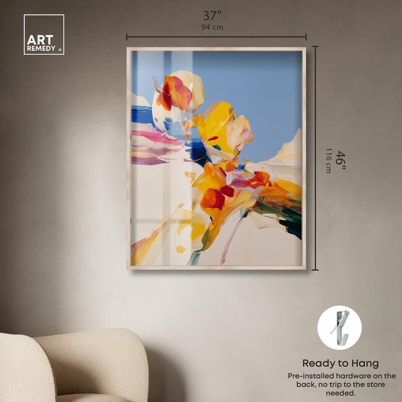 Flippant Bloom II Shadowbox by Art Remedy