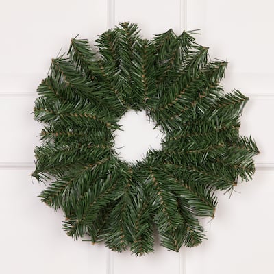 Deluxe Dorchester Pine Artificial Christmas Wreath - Unlit