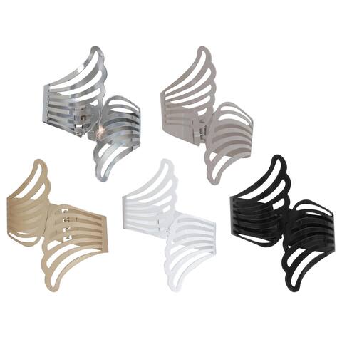 Cuff Metal Wings Tieback Angel - 3.8"L x 3"W x 2.5"D