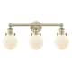 Option Antique Brass / Matte White / Multi-Colored