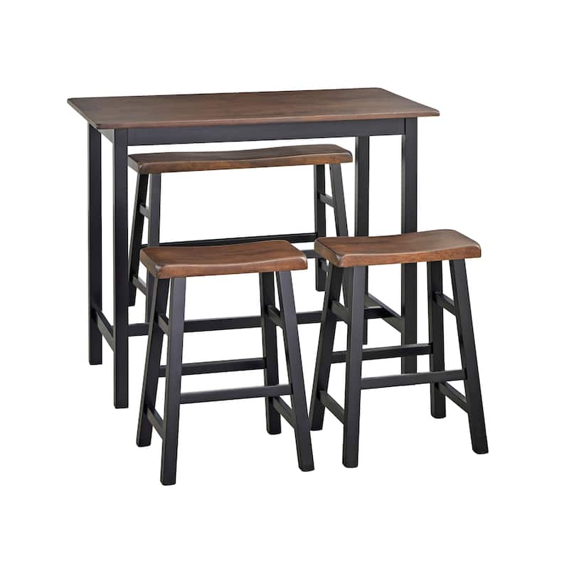 Simple Living Galena Farmhouse 4-piece Counter Height Dining Set