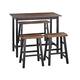 Simple Living Galena Farmhouse 4-piece Counter Height Dining Set