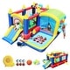 preview thumbnail 5 of 6, 7 in 1 Inflatable Bounce House with Ball Pit, for Kids
