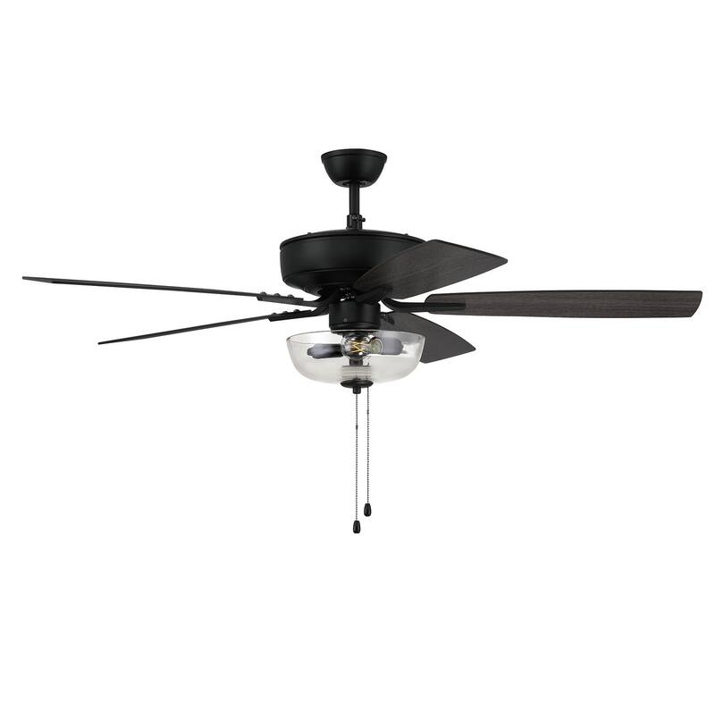 Craftmade 52" Pro Plus 101 Ceiling Fan - 52 - Flat Black