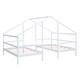 preview thumbnail 5 of 14, Double Twin Size Triangular House Beds with Built-in Table