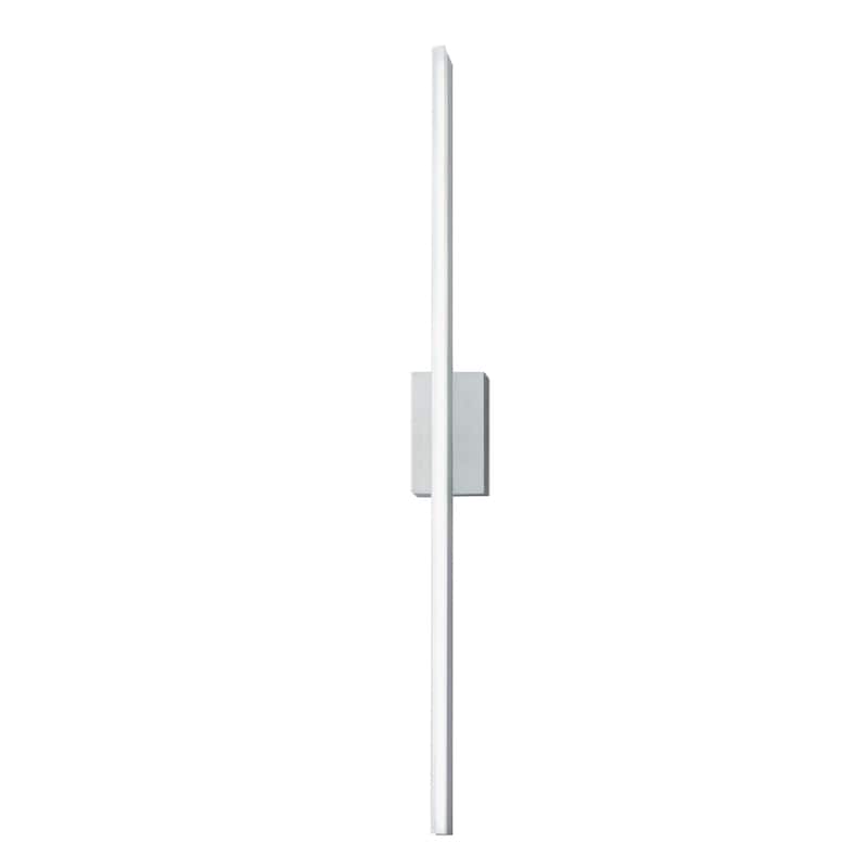 Ava Integrated LED Sconce - 48 inch tall - Brushed Aluminum