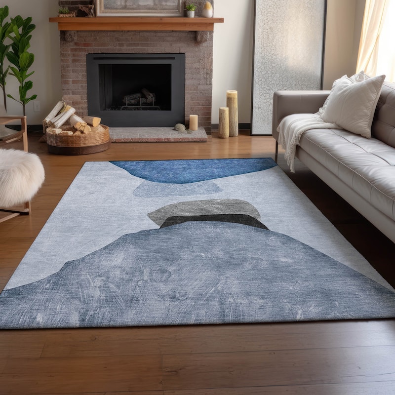 Premium Washable Super Soft Modern Abstract Mayfield Rug