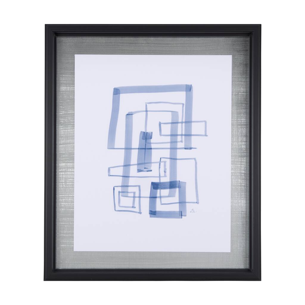 Lines IV Framed Art Print