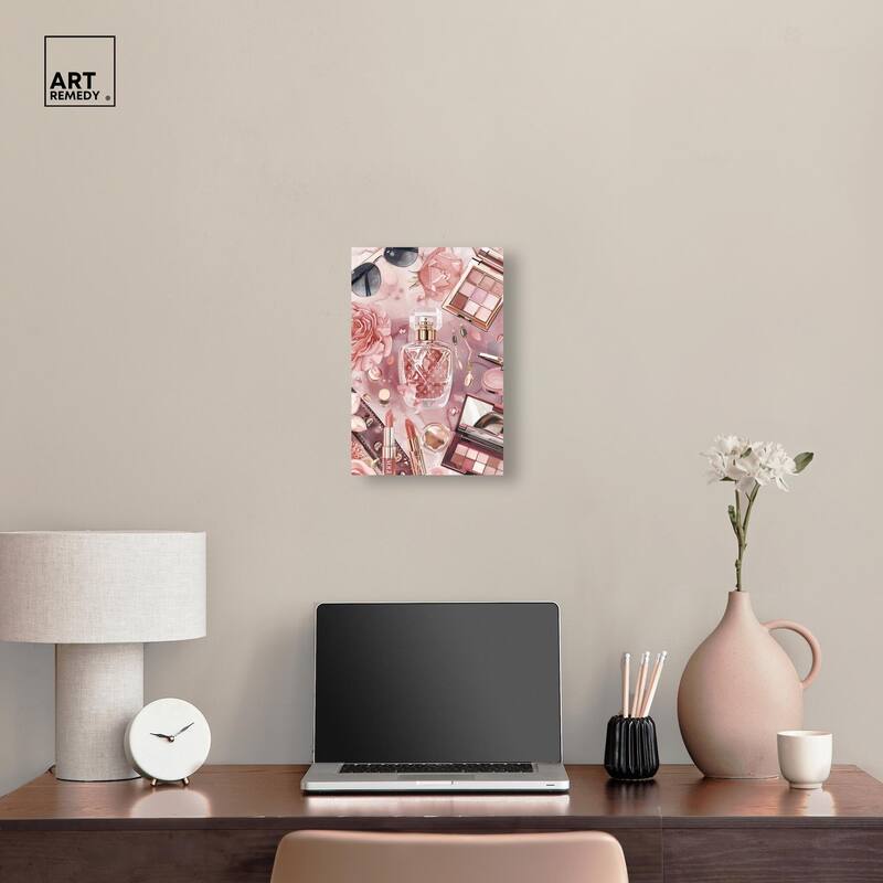 Glam Sparkle Lay Out II Canvas by Art Remedy, Gallery Wrapped