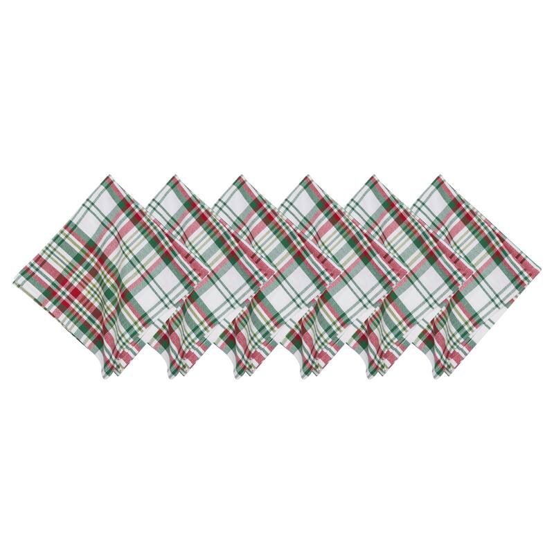 Joel Plaid Napkin S/6