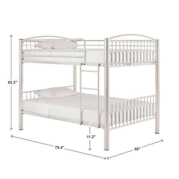 dimension image slide 0 of 3, Calexico VersaFlex Metal Bunk Bed by iNSPIRE Q Junior
